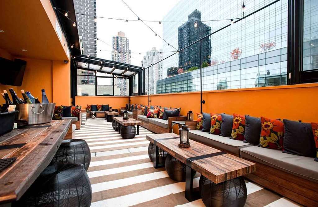 6 Columbus Central Park Hotel New York Restoran gambar